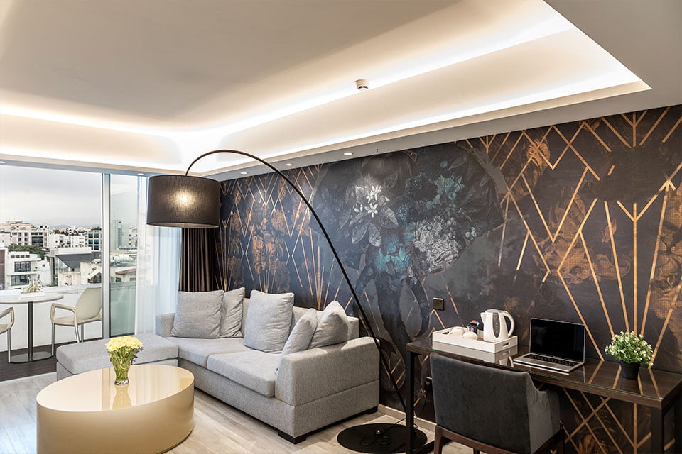Family Suite with Balcony at Hotel Almond in NIcosia Cyprus